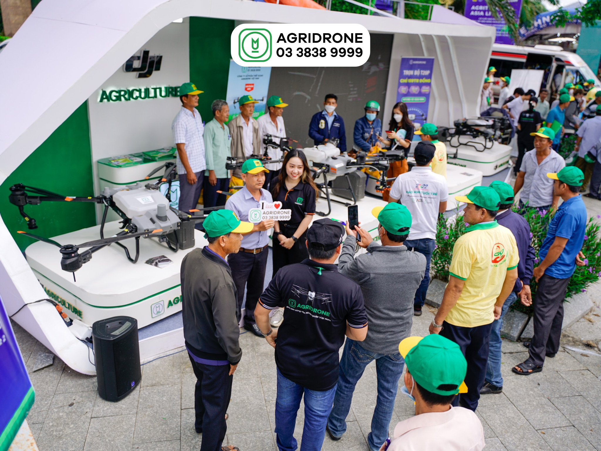 AgriDrone tham gia Diễn đàn quốc tế Cơ giới hoá nông nghiệp châu Á –  AgriTechnica Asia Live 2022