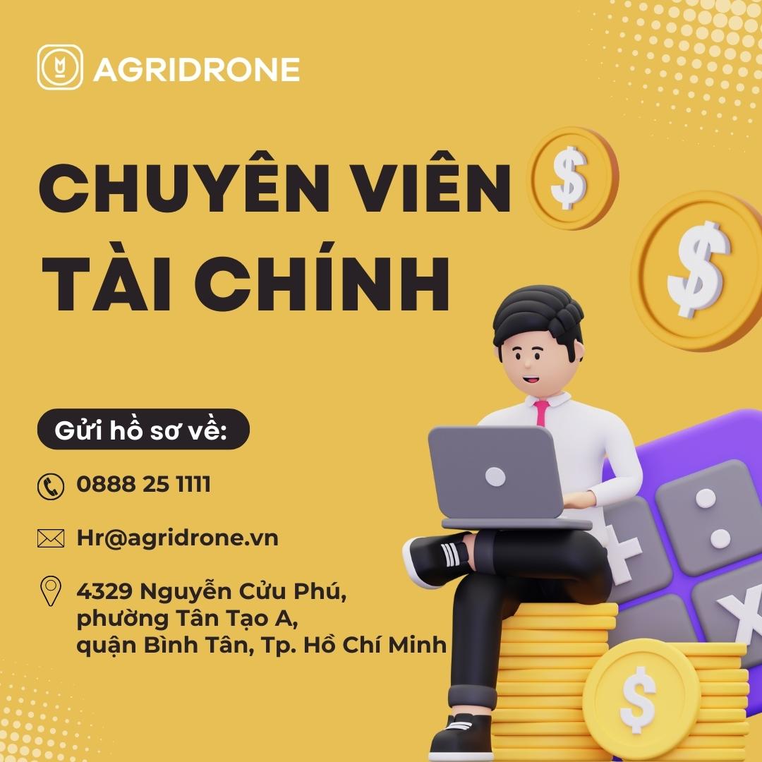 AgriDrone tuyển dụng vị trí chuyên viên tài chính