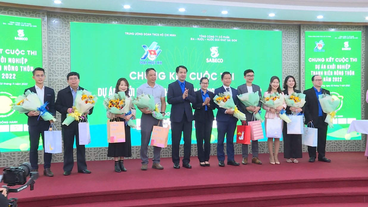 chung ket du an khoi nghiep thanh nien nong thon 2022
