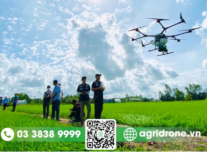 Yêu cầu cơ bản khi sử dụng máy bay không người lái trong nông nghiệp 