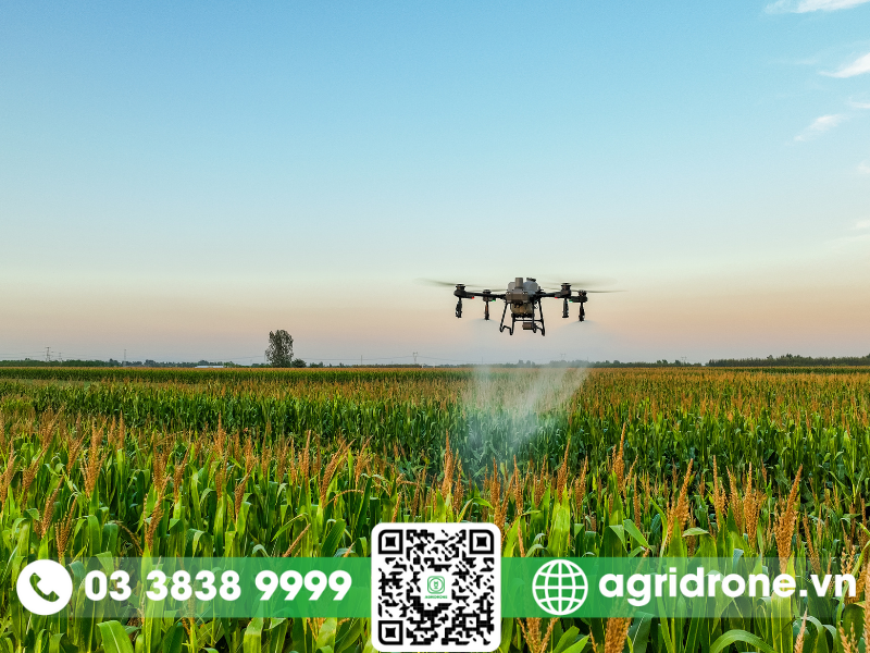Ưu điểm của việc sử dụng máy bay phun thuốc DJI Agras T25