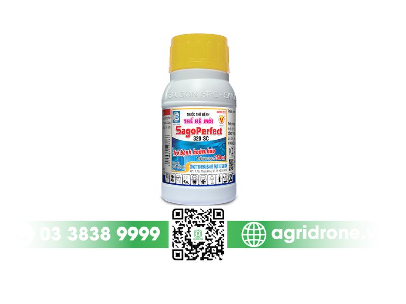 Thuốc Sagoperfect 320SC trị bệnh đốm nâu trên cây thanh long