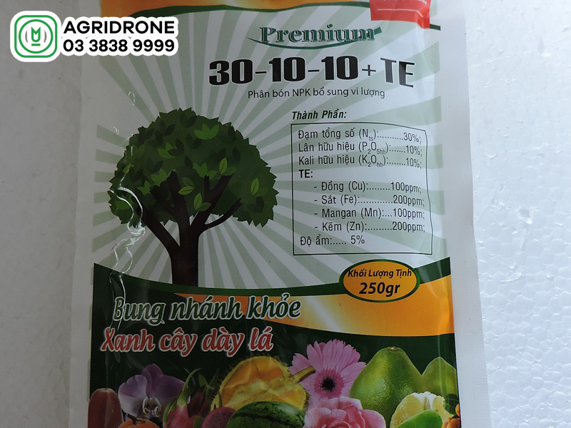 phan bon NPK 30 10 10 02
