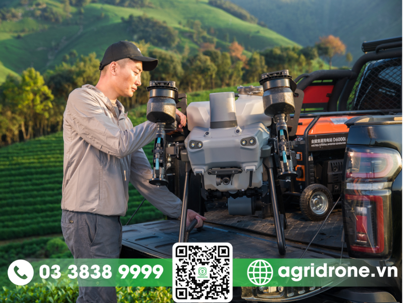 Giới thiệu máy bay không người lái nông nghiệp DJI Agras T25
