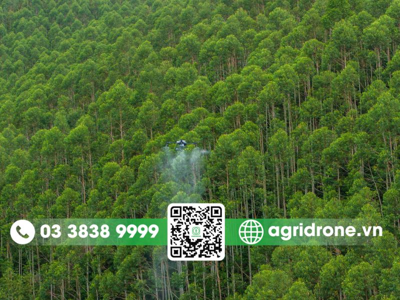 Ứng dụng của máy bay phun thuốc DJI T25P hỗ trợ sản xuất nông nghiệp 3 Phân tích và theo dõi thông tin cây trồng