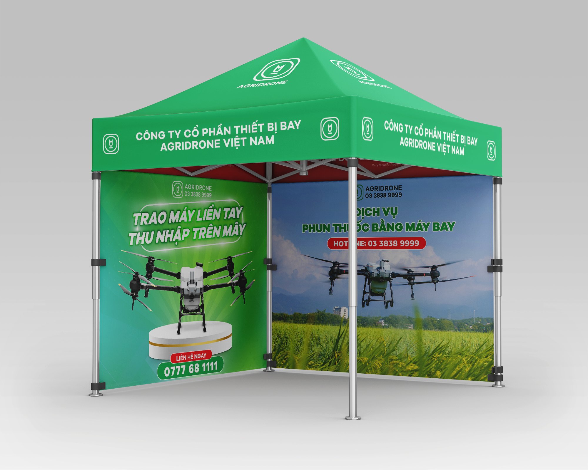 AgiDrone tham gia Hội chợ Tịnh Biên An Giang