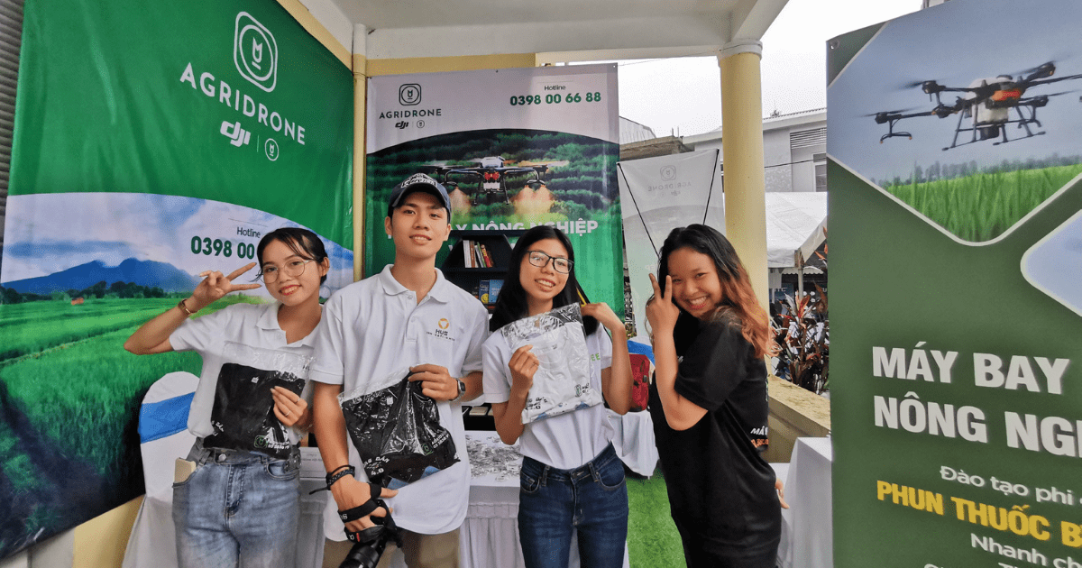 AgriDrone tham gia Diễn đàn phát triển doanh nghiệp đổi mới sáng tạo bền vững 2021 tại Huế