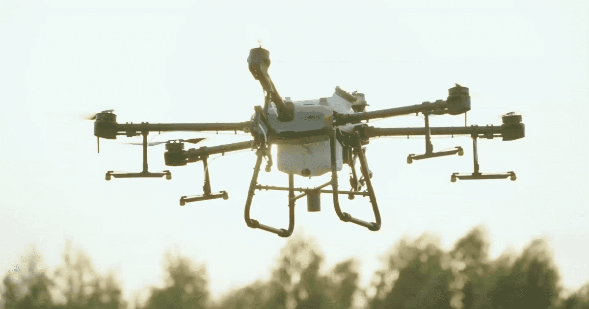 Sử dụng máy bay nông nghiệp DJI Agras T30 diệt trừ bệnh hại trên cây có múi (Bưởi, cam, quýt, chanh)