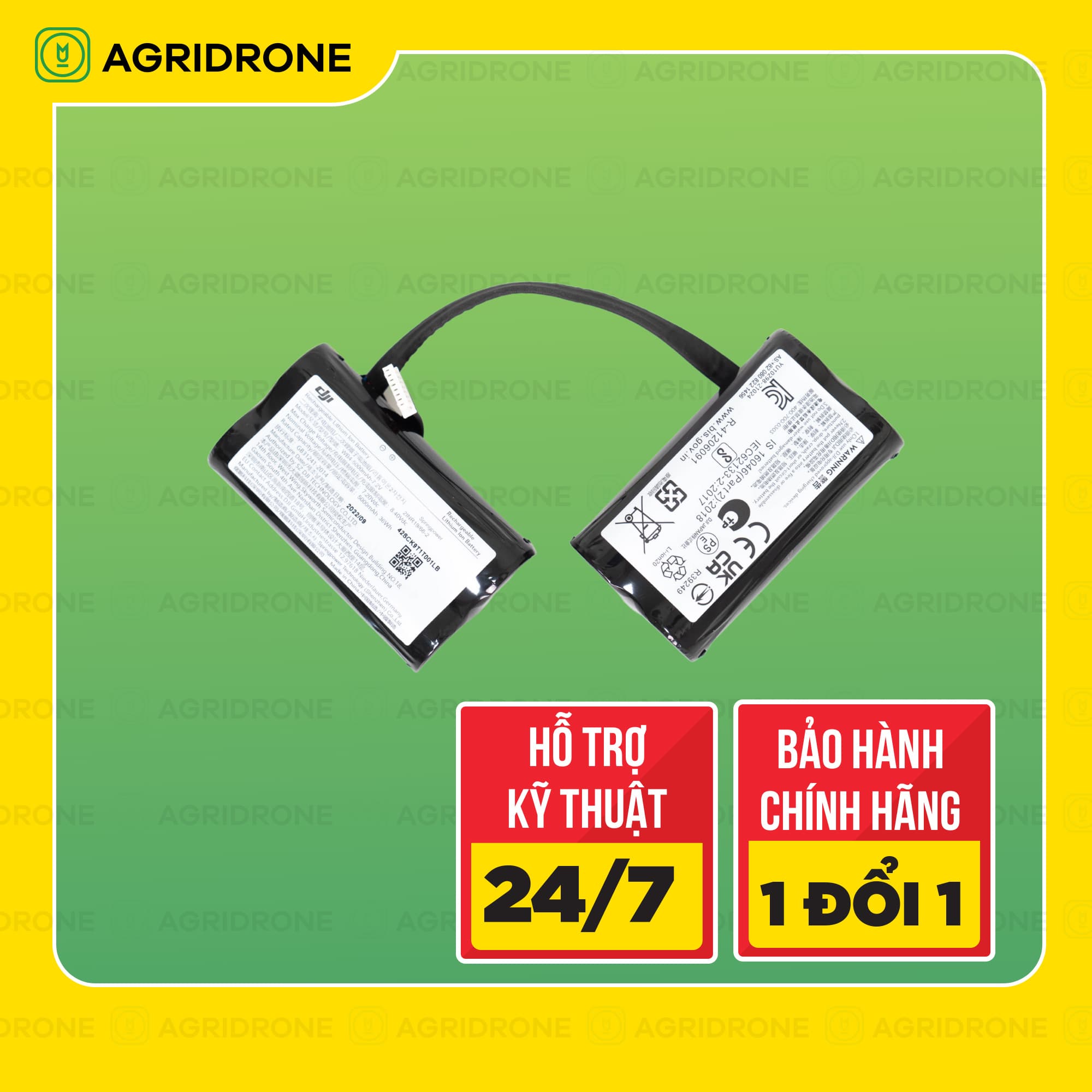 [T10/T20/T30] Pin nội tay cầm - ảnh 1