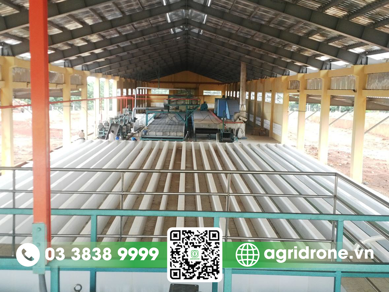 Nhà máy chế biến mủ cao su 1 Nhà máy chế biến mủ cao su
