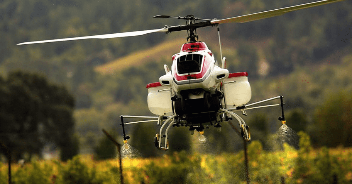Máy bay phun thuốc yamaha tại thị trường Việt Nam