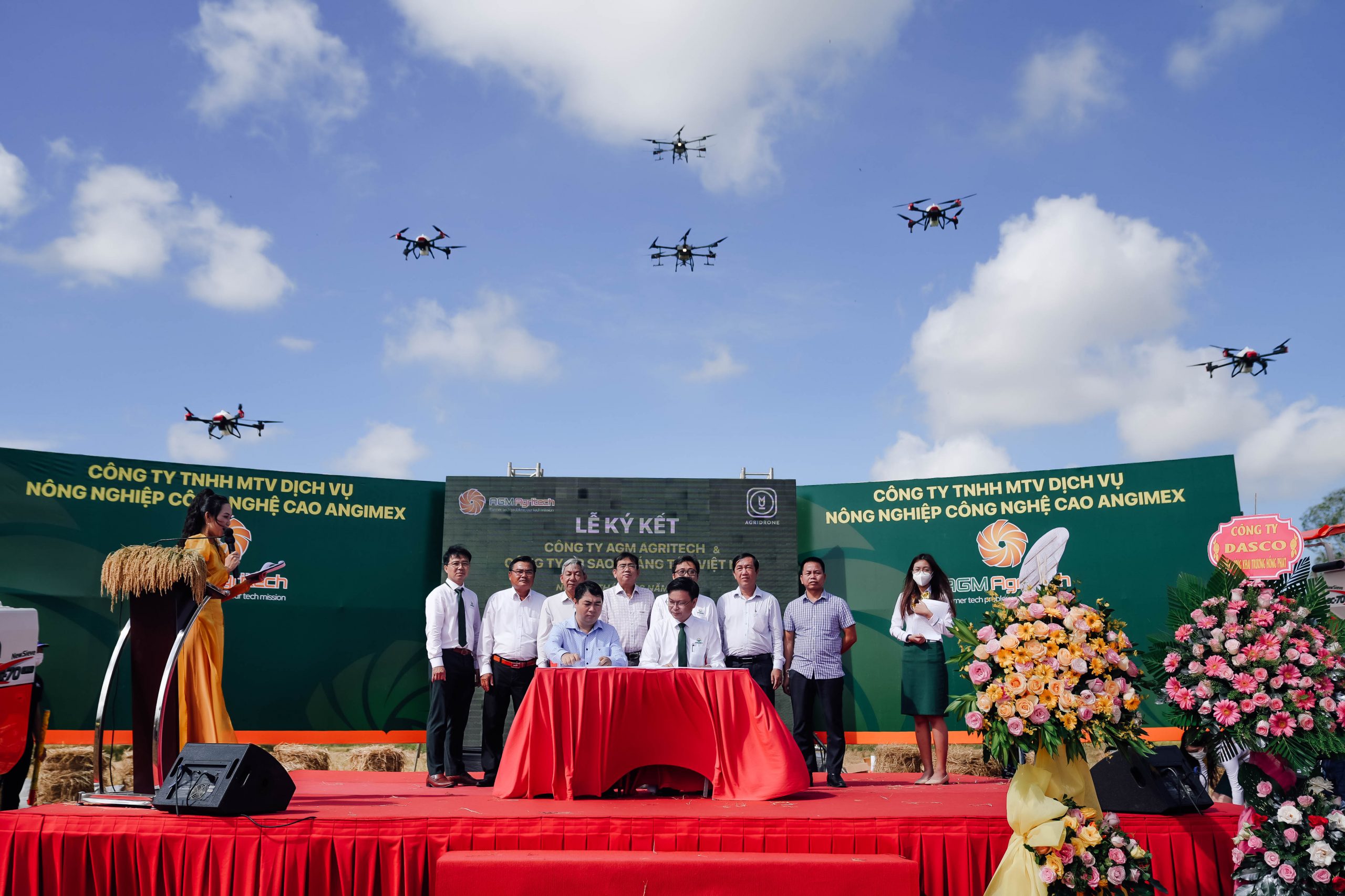 agridrone và angimex