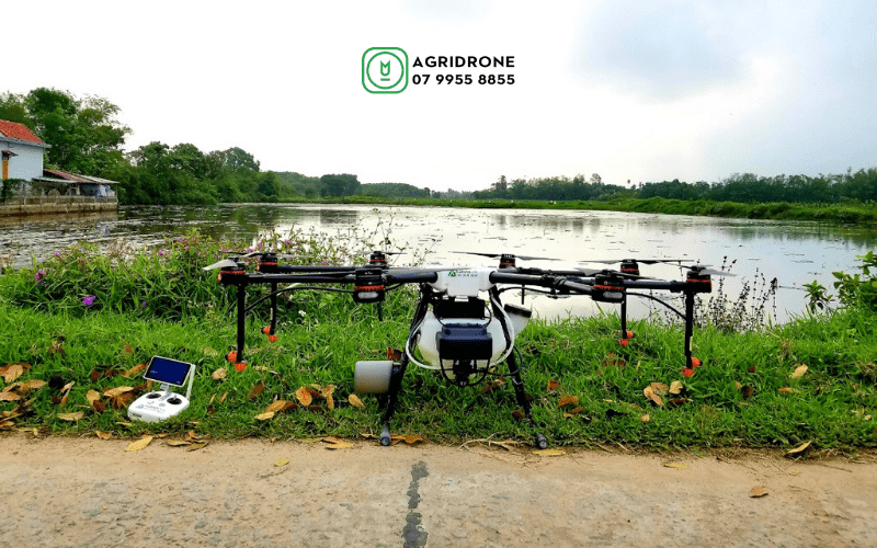 Giải pháp phun thuốc trừ sâu với máy bay nông nghiệp DJI Agras MG-1P