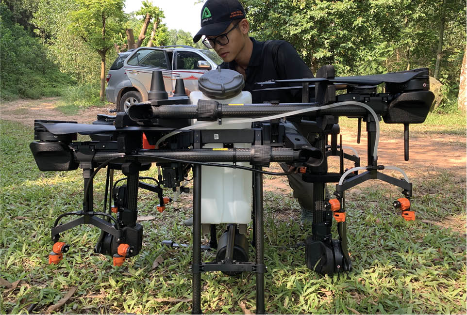 Câu chuyện khởi nghiệp Thiên Vũ và Drone