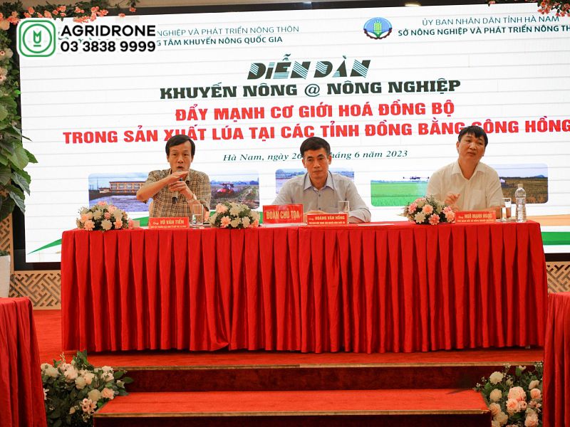 AgriDrone tham gia Diễn đàn Khuyến nông @ nông nghiệp
