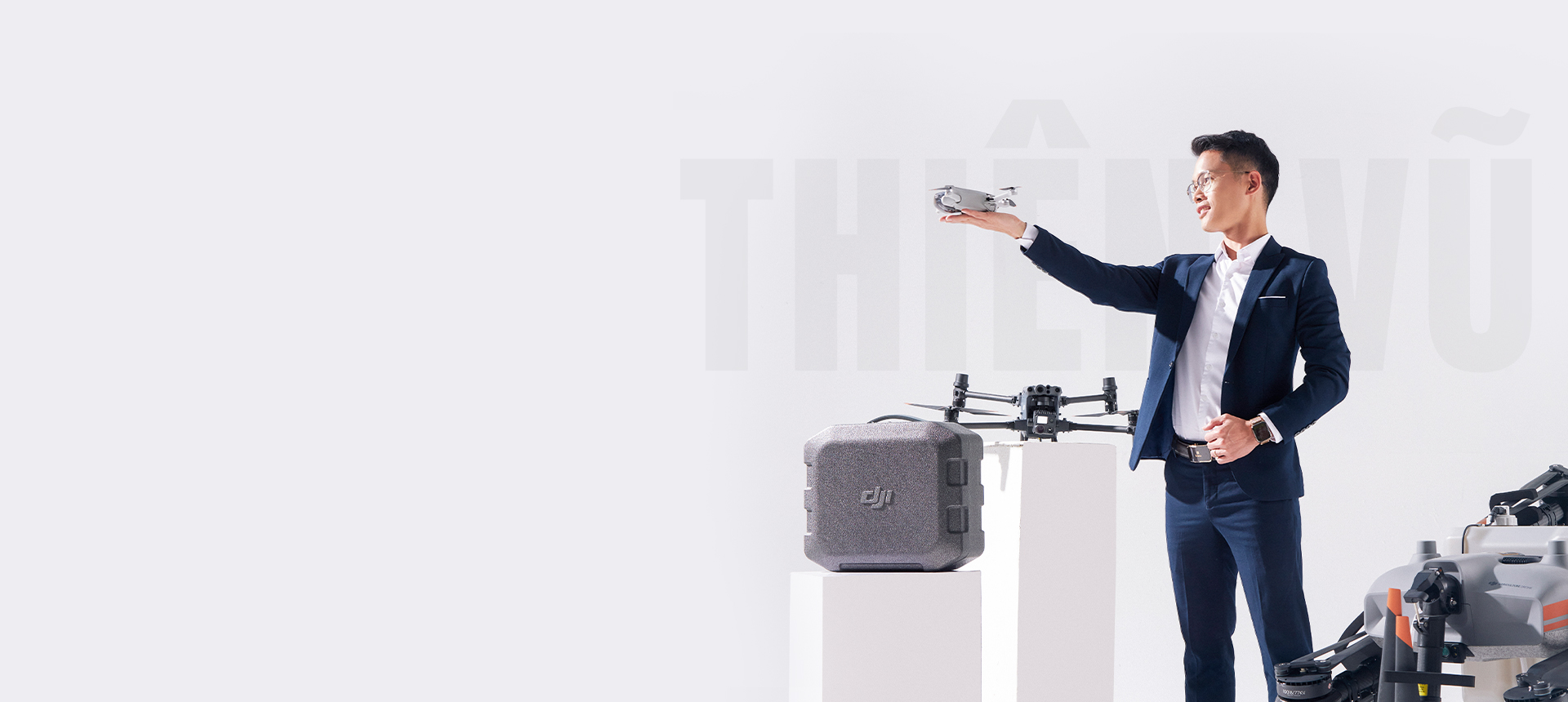 Nguyễn Văn Thiên Vũ - Giám đốc điều hành AgriDrone Việt Nam