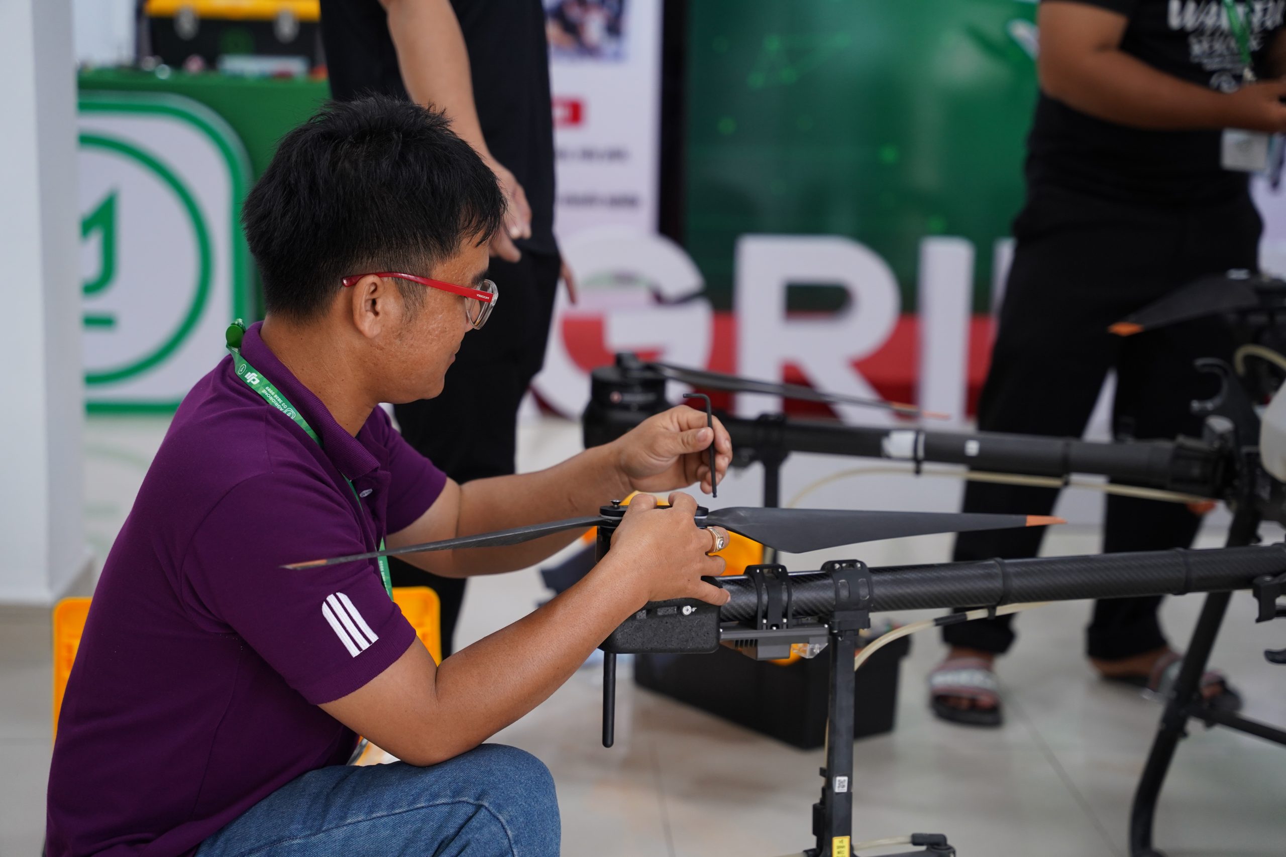 Khóa hướng dẫn sửa chữa nâng cao Level 1 tại AgriDrone Academy