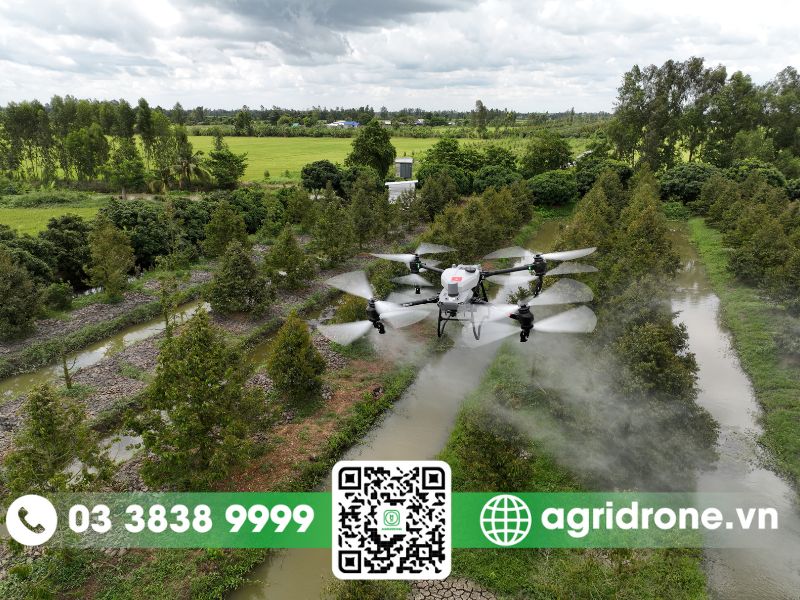 AgriDrone: máy bay nông nghiệp trong chuyển đổi số