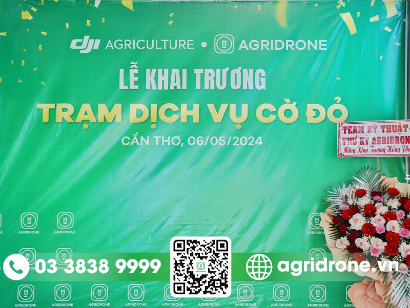 AgriDrone - Đơn vị uy tín cung cấp máy bay nông nghiệp tại Cần Thơ
