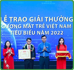 Top 10 gương mặt trẻ Việt Nam tiêu biểu năm 2022