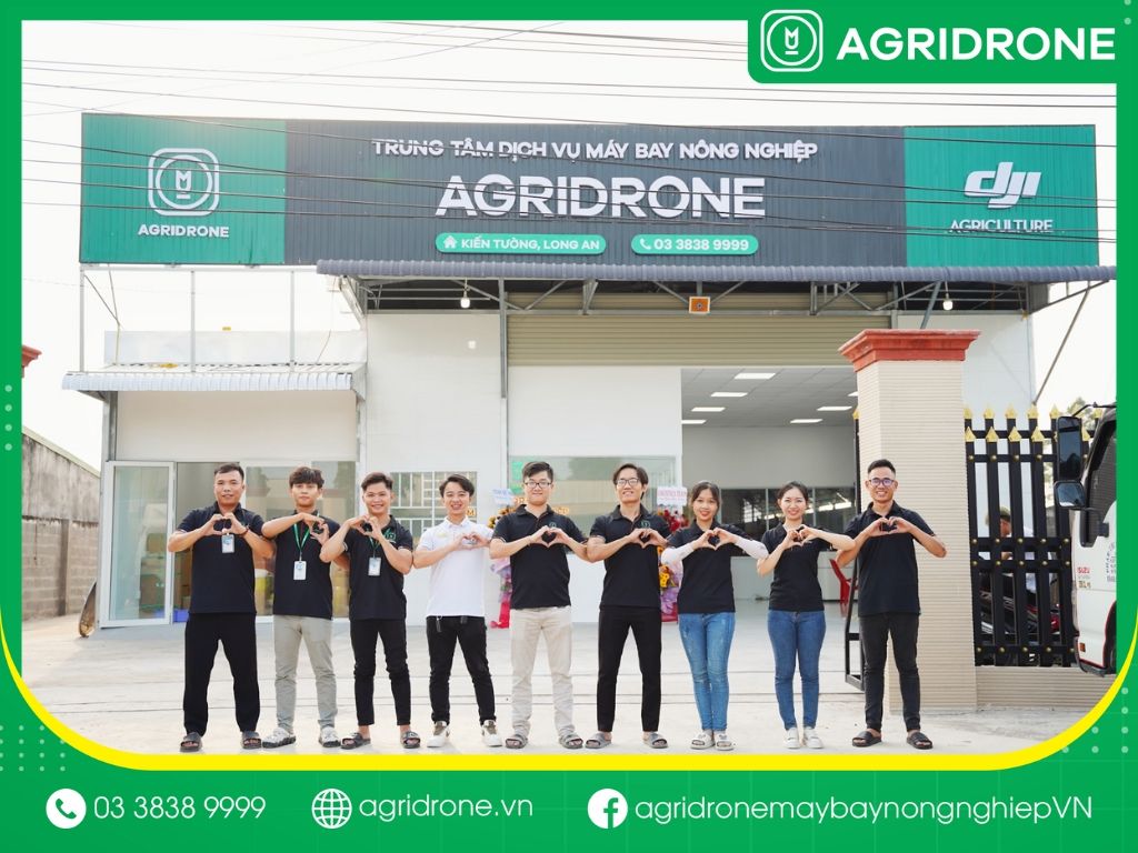 Đội ngũ nhân sự của AgriDrone Việt Nam
