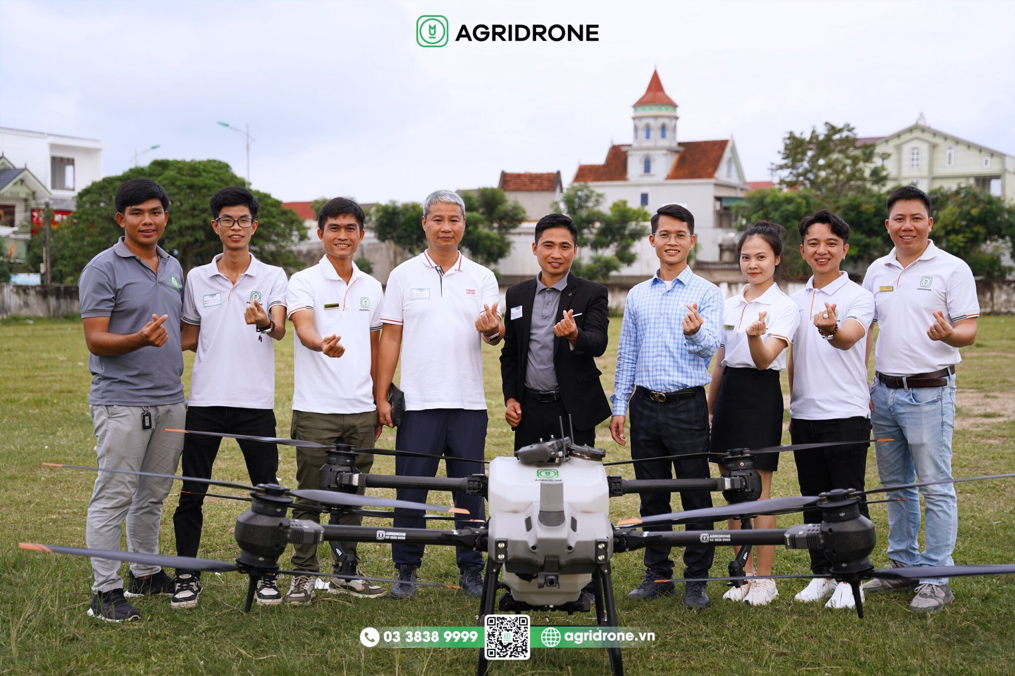 AgriDrone Trung Tâm Bảo hành máy bay phun thuốc tại Nghệ An