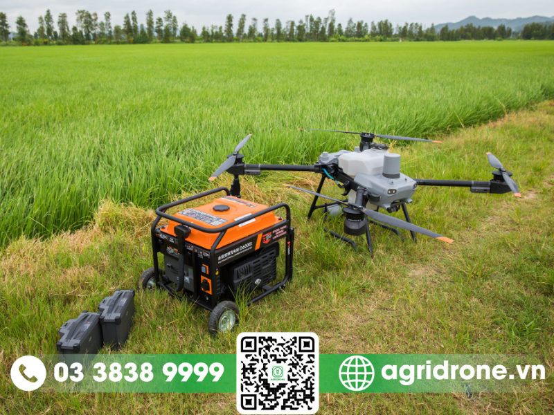 Cấu tạo chung của drone nông nghiệp