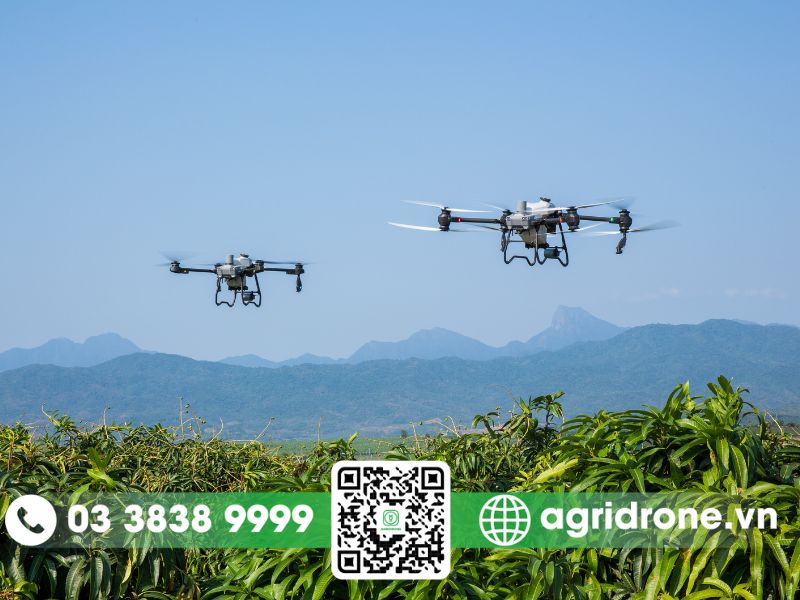 Máy bay nông nghiệp AgriDrone - Hướng tới tương lai bền vững