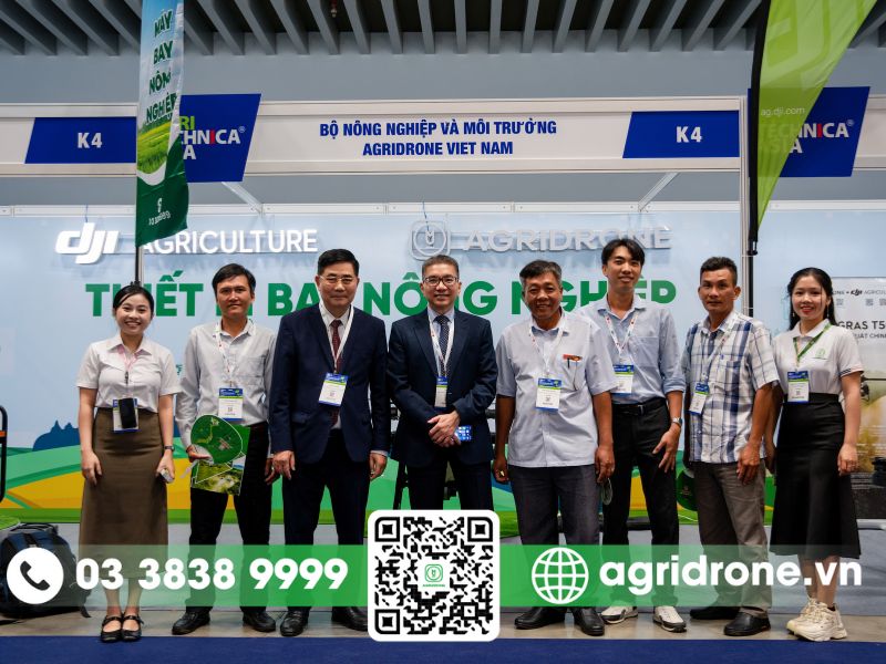 AgriDrone tham dự triển lãm Agritechnica Asia Vietnam 2025 