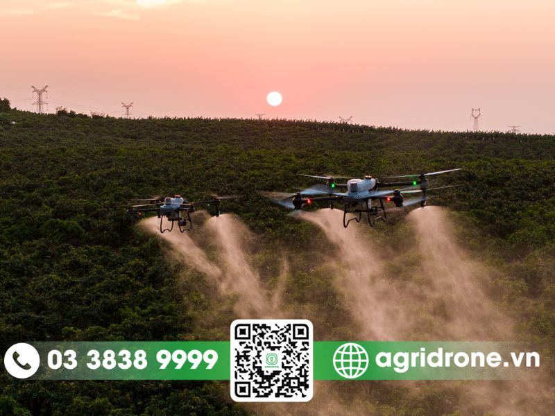 Phương pháp phun thuốc bằng máy bay nông nghiệp