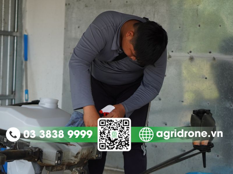 Bảo trì định kỳ DJI T70P để máy hoạt động bền bỉ