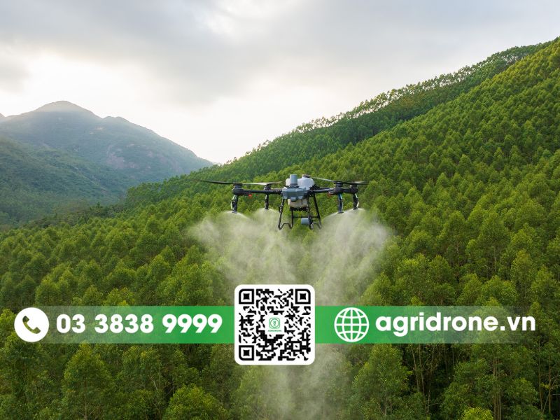 Đánh giá hiệu suất phun thuốc của DJI Agras T25P