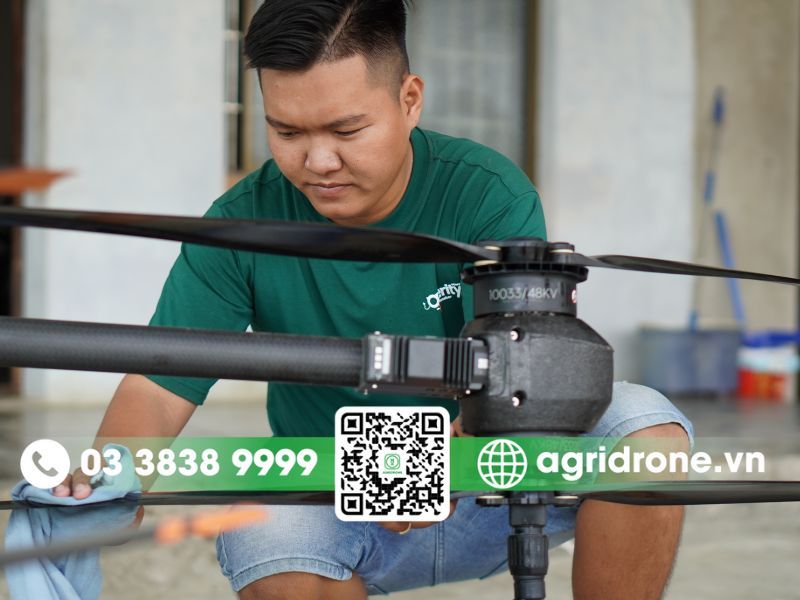 Tầm quan trọng của vệ sinh và bảo trì định kỳ DJI T70P