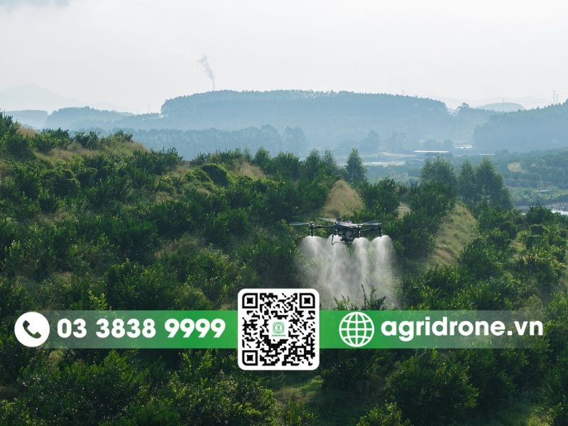 Thông số kỹ thuật của máy bay phun thuốc sạ lúa rải phân DJI Agras T70P